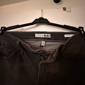 Size 6 Petite black slightly washed jeans. New, never worn.